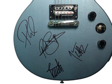 Load image into Gallery viewer, Def Leppard Autographed Ltd Edition Pelham Blue Epiphone Les Paul Guitar
