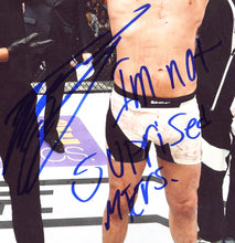 Load image into Gallery viewer, Nate Diaz Autographed I’m Not Surprised Mfers Conor McGregor 12x10 Photo
