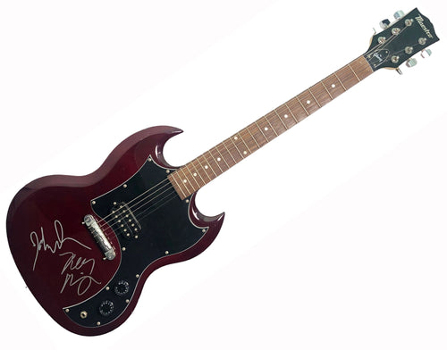 The Doors Autographed Gibson Maestro SG Red Electric Guitar