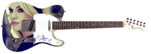 Load image into Gallery viewer, Duffy Signed Custom 1/1 Graphics Photo Guitar ACOA
