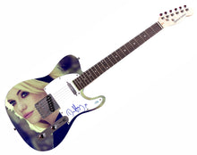 Load image into Gallery viewer, Duffy Signed Custom 1/1 Graphics Photo Guitar ACOA
