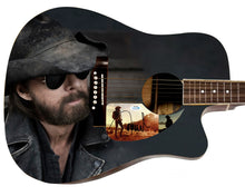 Load image into Gallery viewer, Brooks &amp; Dunn Ronnie Autographed Custom Graphics Photo Guitar
