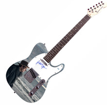 Load image into Gallery viewer, Jakob Dylan Bob Son Wallflowers Autographed Custom 1/1 Graphics Photo Guitar ACOA
