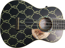 Load image into Gallery viewer, Billie Eilish Autographed Fender Signature Ukulele Black Guitar
