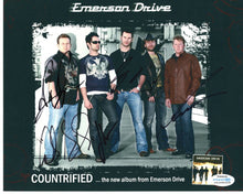 Load image into Gallery viewer, Emerson Drive Autographed Signed 8x10 Photo
