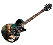Load image into Gallery viewer, Melissa Etheridge Autographed Epiphone 1/1 Custom Graphics Guitar ACOA

