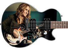 Load image into Gallery viewer, Melissa Etheridge Autographed Epiphone 1/1 Custom Graphics Guitar
