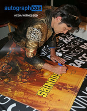 Load image into Gallery viewer, Corey Feldman Autographed &quot;Peace&quot; 24x36 The Lost Boys Movie Poster ACOA
