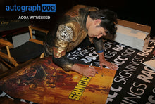 Load image into Gallery viewer, Corey Feldman The Goonies Autographed 24x36 Poster ACOA Exact Proof ACOA
