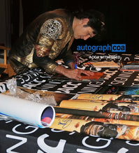 Load image into Gallery viewer, Corey Feldman Signed Autographed 8x10 Peace Photo Goonies Lost Boys
