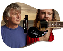 Load image into Gallery viewer, Liam Finn Autographed Custom Graphics 1/1 Acoustic Guitar
