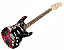 Load image into Gallery viewer, The Foo Fighters Autographed Signed 1/1 Custom Graphics Photo Guitar ACOA
