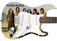 Load image into Gallery viewer, Foreigner Bruce Watson Autographed Signed 1/1 Custom Graphics Guitar
