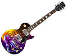 Load image into Gallery viewer, Peter Frampton Signed &quot;Sold Out Stadium&quot; Custom Graphics Electric Guitar ACOA
