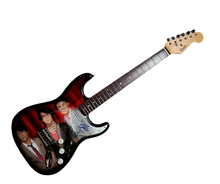 Load image into Gallery viewer, The Jonas Brothers Autographed Hand Airbrushed Painting Fender Guitar
