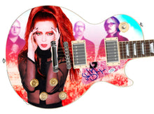 Load image into Gallery viewer, Garbage Shirley Manson Autographed Custom Graphics 1/1 Photo Guitar
