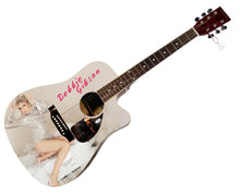 Load image into Gallery viewer, Debbie Gibson Autographed 1/1 Custom Graphics Guitar ACOA
