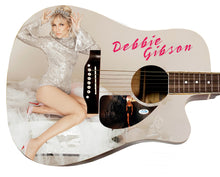 Load image into Gallery viewer, Debbie Gibson Autographed 1/1 Custom Graphics Guitar
