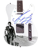 Mel Gibson Autographed Mad Max Custom Photo Guitar