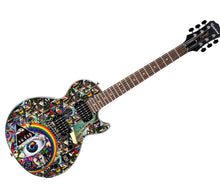Load image into Gallery viewer, Pink Floyd David Gilmour Signed &quot;LSD Acid Sheets&quot; Graphics Epiphone Electric Guitar
