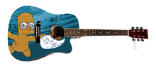 Load image into Gallery viewer, Matt Groening w Bart Sketch Signed 1:1 The Simpsons Graphics Photo Guitar ACOA
