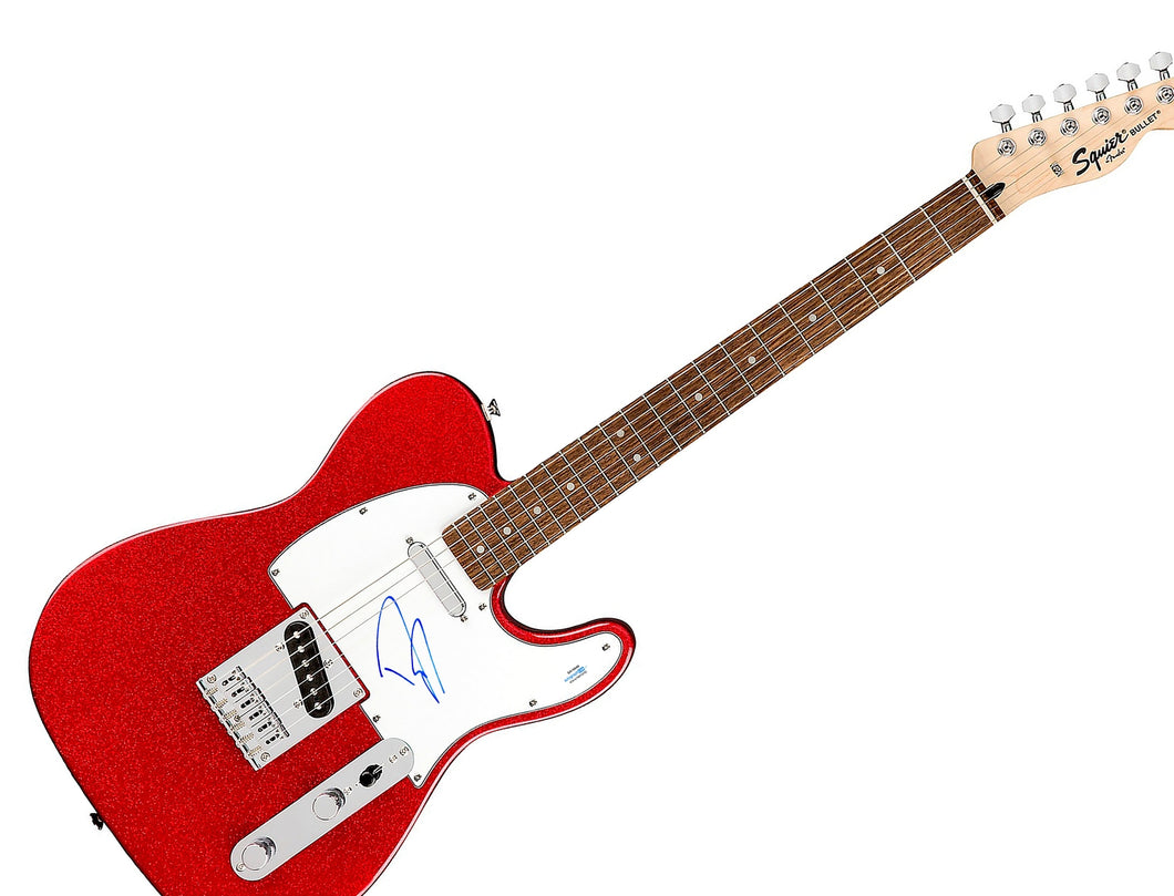 Dave Grohl Autographed Sparkling Red Fender Telecaster - COA & ACOA Certified