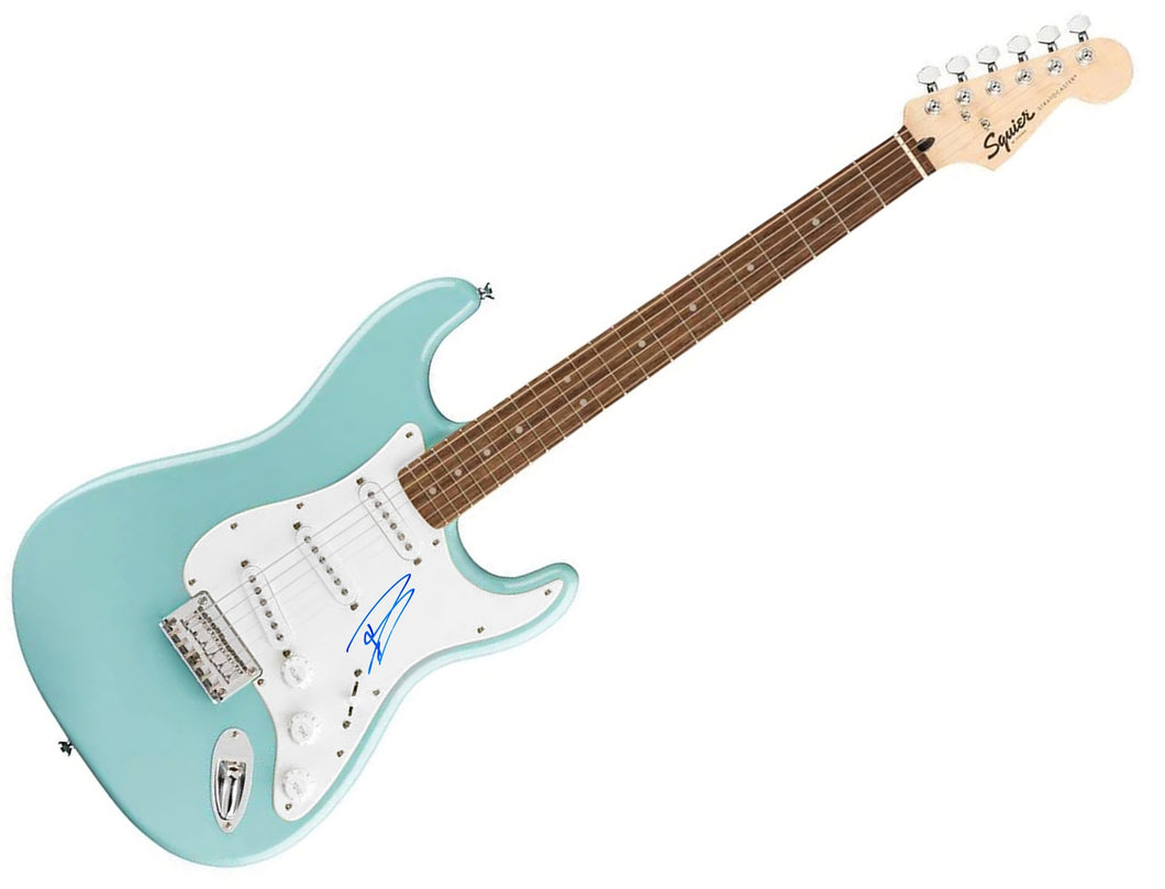 Dave Grohl Autographed Lake Placid Blue Fender Stratocaster Guitar