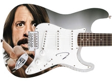 Load image into Gallery viewer, Dave Grohl Autographed Signature Guitar - COA - Artistic Middle Finger Tribute
