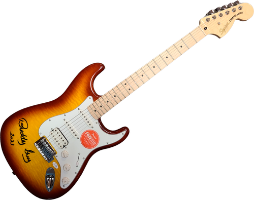 Buddy Guy Autographed Cherry Sunburst Fender Stratocaster Guitar