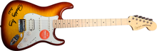 Load image into Gallery viewer, Buddy Guy Autographed Cherry Sunburst Fender Stratocaster Guitar ACOA
