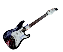 Load image into Gallery viewer, Bam Margera Autographed Signed Hand Airbrushed Painting Guitar PSA
