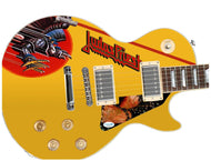 Judas Priest Rob Halford Signed Screaming For Vengeance LP Cd Graphics Guitar