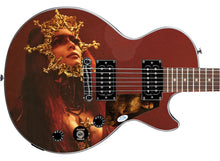 Load image into Gallery viewer, Halsey Autographed Epiphone 1/1 Custom Graphics Guitar
