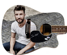 Load image into Gallery viewer, Sam Hunt Autographed 1:1 Signature Edition Graphics Photo Guitar
