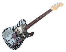 Load image into Gallery viewer, Billy Idol Signed Custom Photo Graphics Guitar ACOA JSA
