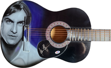 Load image into Gallery viewer, James Taylor Autographed Signed Airbrushed Painting Guitar UACC AFTAL RACC PSA
