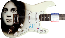 Load image into Gallery viewer, Billy Joel Signed Fender Piano Man LP Airbrushed Painting Guitar UACC AFTAL
