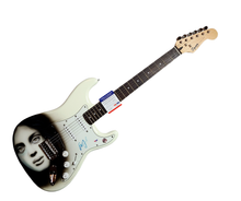Load image into Gallery viewer, Billy Joel Signed Fender Piano Man LP Airbrushed Painting Guitar UACC AFTAL PSA
