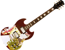 Load image into Gallery viewer, Led Zeppelin Jimmy Page Signed Whole Lotta Love II Lp Cd Custom Graphics Guitar
