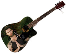 Load image into Gallery viewer, Adam Levine Autographed Zen Graphics Acoustic Guitar - Autograph Pros COA
