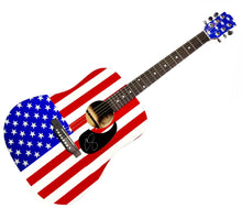 Load image into Gallery viewer, Chris Stapleton Autographed USA Flag Signature Edition Acoustic Guitar
