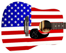 Load image into Gallery viewer, Chris Stapleton Autographed USA Flag Signature Edition Acoustic Guitar
