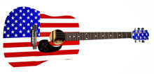 Load image into Gallery viewer, Chris Stapleton Autographed USA Flag Signature Edition Acoustic Guitar
