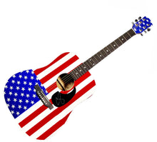 Load image into Gallery viewer, Chris Stapleton Autographed USA Flag Signature Edition Acoustic Guitar
