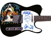 Load image into Gallery viewer, Def Leppard Autographed Signed Hysteria LP CD Custom Graphics Guitar
