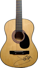 Load image into Gallery viewer, Jake Owen  Autographed Signed Crescent Acoustic Guitar AFTAL UACC
