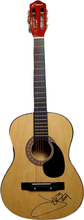 Load image into Gallery viewer, Jake Owen  Autographed Signed Crescent Acoustic Guitar AFTAL UACC
