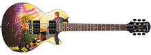 Load image into Gallery viewer, Elton John Signed Epiphone 1/1 Custom Graphics Guitar ACOA
