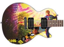 Load image into Gallery viewer, Elton John Autographed Epiphone 1/1 Custom Graphics Guitar
