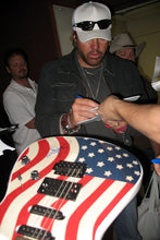 Load image into Gallery viewer, Toby Keith Autographed Custom Screamin Graphics Photo Guitar ACOA
